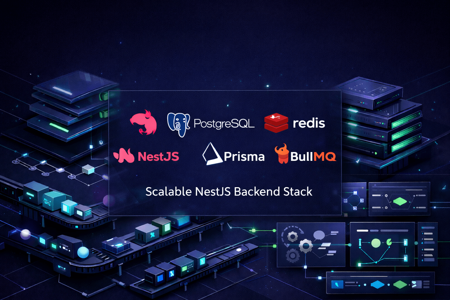 Scalable NestJS Backend Stack