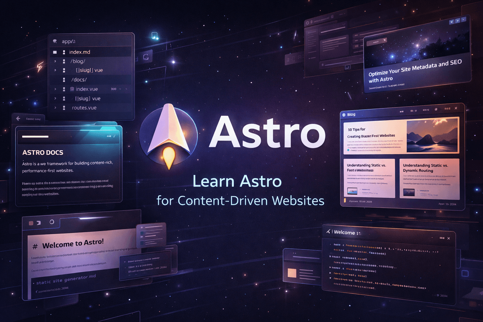 Learn Astro for Content-Driven Websites