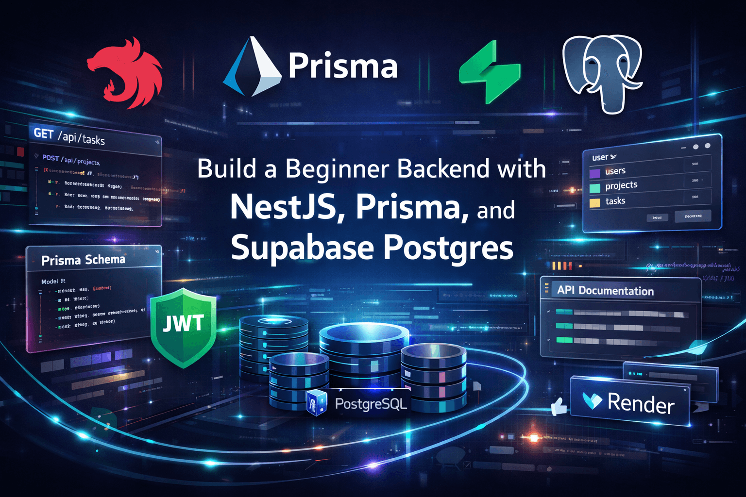 Build a Beginner Backend with NestJS, Prisma, and Supabase Postgres