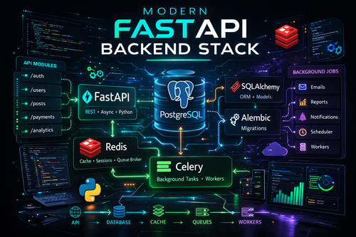 Modern FastAPI Backend Stack